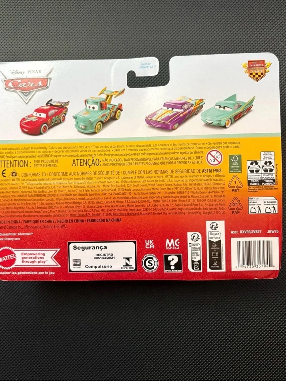 Disney Pixar Cars 20th Anniversary Lightning McQueen & Mater Flo Ramone